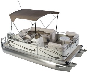 compact pontoon boats